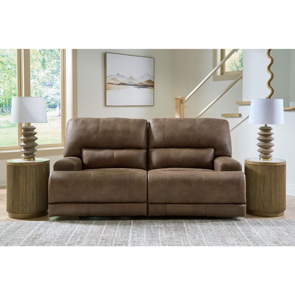 Ashley Beckley Place Power Reclining Sofa in Earth, , large