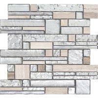 Emser Vista Backdrop Glass Mosaic Sheet