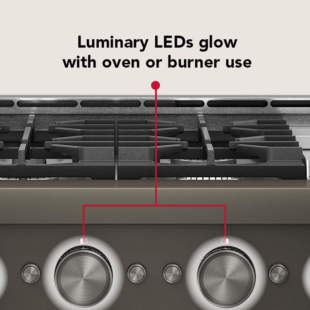 Whirlpool 6.3 Cu. Ft. Freestanding Gas Range with 6 Sealed Burners in Black Ore, , large