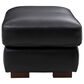Italiano Furniture Luca Ottoman in Black, , large