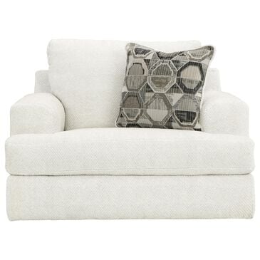 Ashley Karinne Oversized Accent Chair in Linen, , large