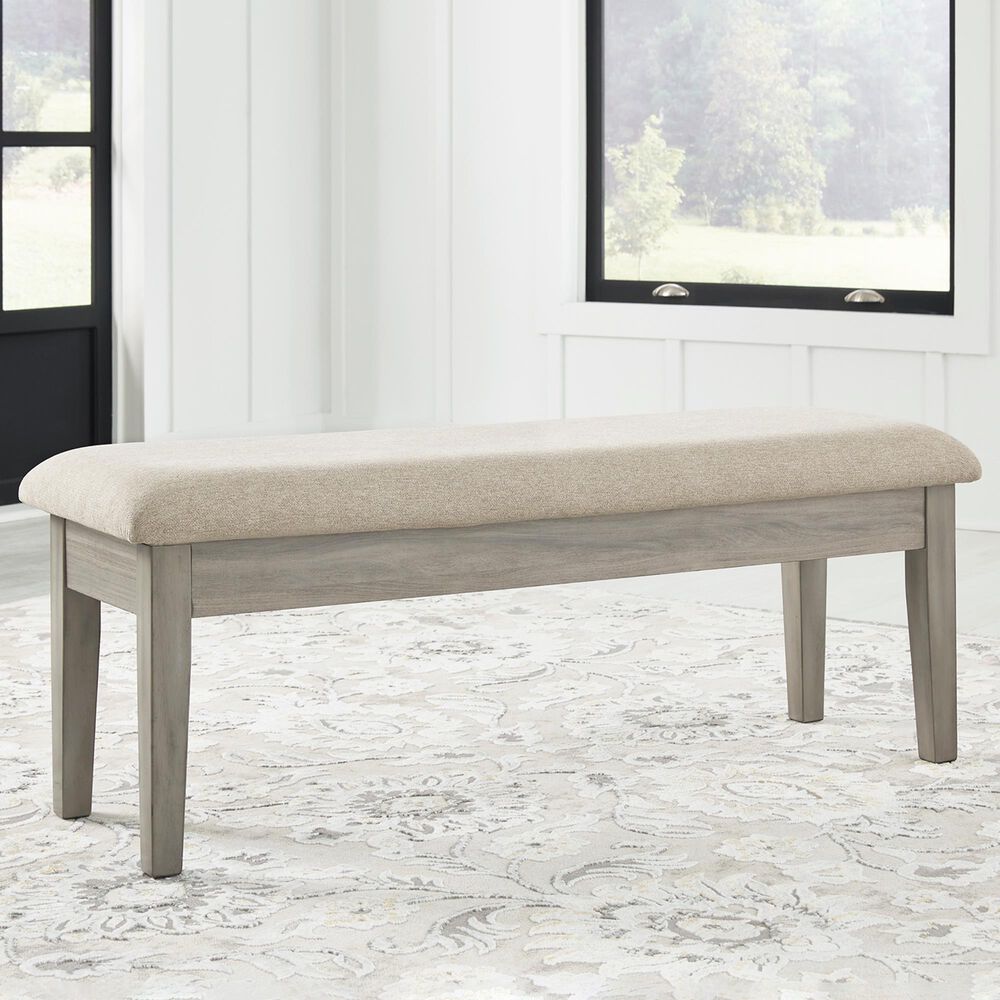 Ashley Parellen Storage Bench in Gray, , large