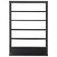 Four Hands Maya Woodmore 5-Shelf Bookcase in Dark Totem, , large
