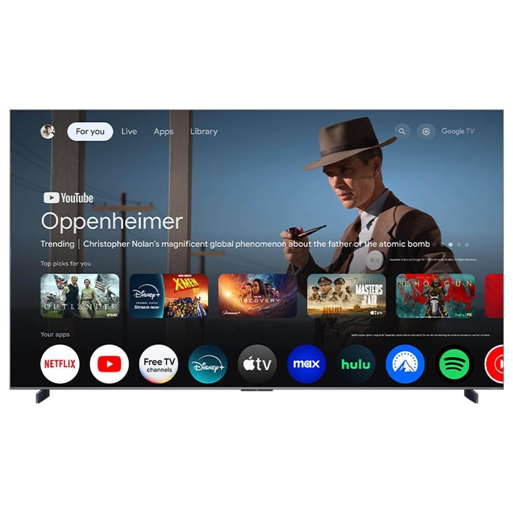 TCL 98&quot; Class QM8K Series 4K UHD HDR QD-Mini LED - Smart Google TV with Q Class 7.1.4 Channel Soundbar System in Black, , large