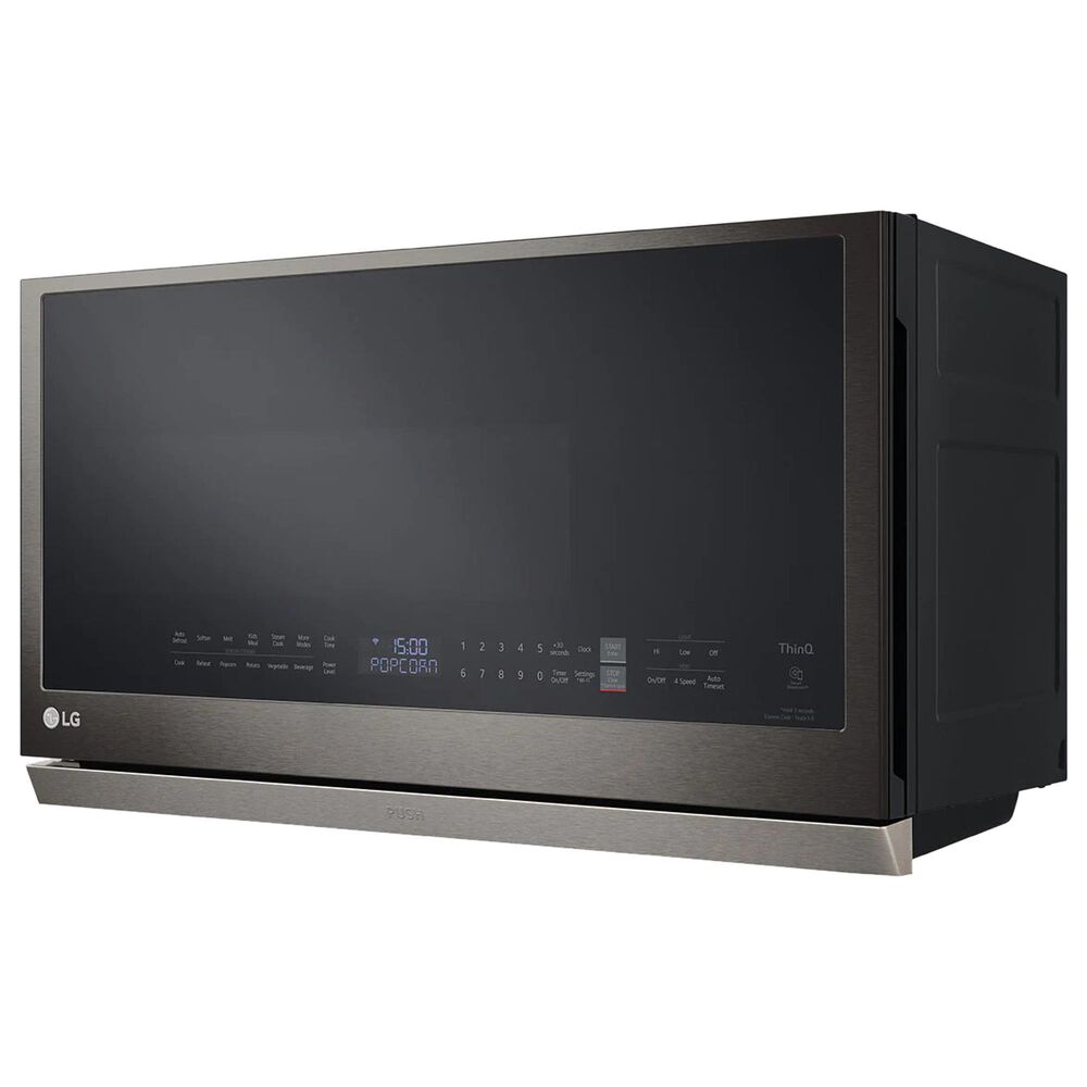 LG 2.1 Cu. Ft. Over-the-Range Microwave Oven with EasyClean in Black Stainless Steel, , large