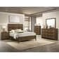 Crown Mark Lorraine 5 Piece Queen Panel Bedroom Set in Brown, , large