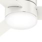 Hunter Minimus 52" Ceiling Fan with LED Lights in Fresh White, , large