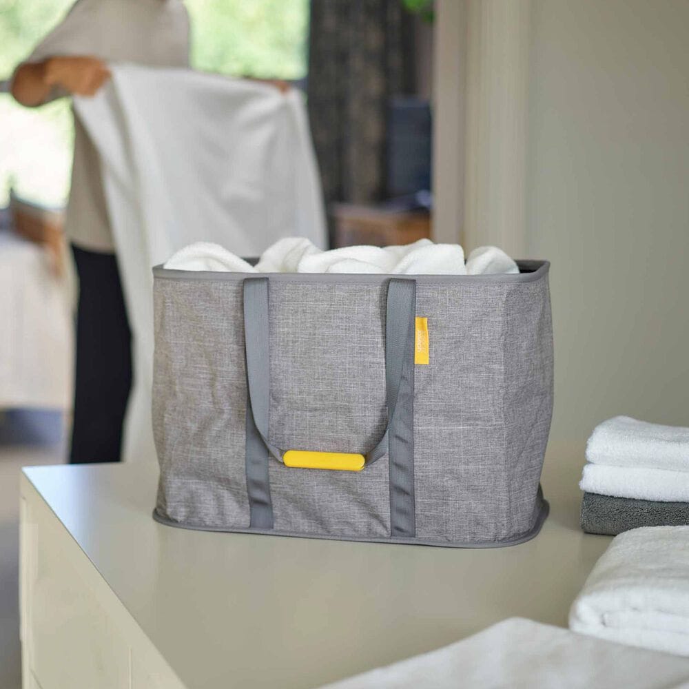Joseph Joseph Hold-All Max Large Collapsible 55-liter Laundry Basket in Grey, , large