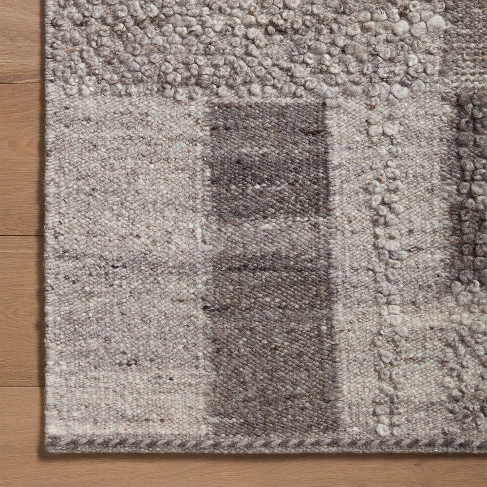 Loloi Manfred 2&#39;6&quot; x 8&#39;6&quot; Charcoal and Dove Runner, , large