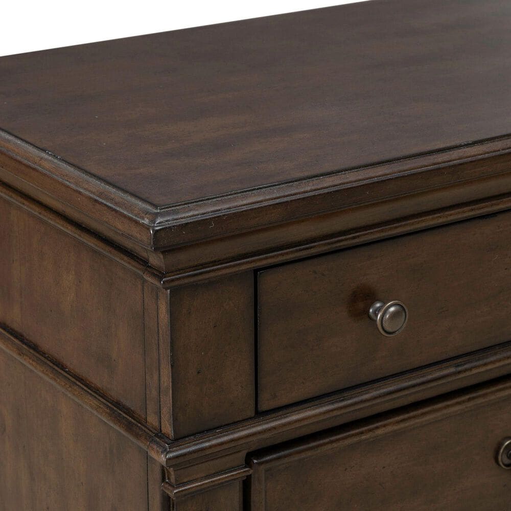 Liberty Furniture Arden Road 4-Piece Queen Bedroom Set in Satin Cherry, , large