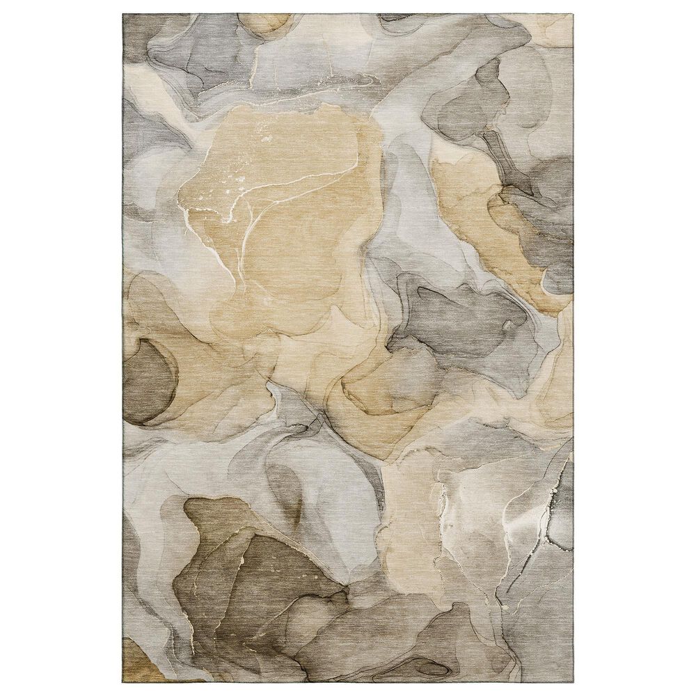 Dalyn Rug Company Odyssey OY4 10" x 14" Taupe Area Rug, , large