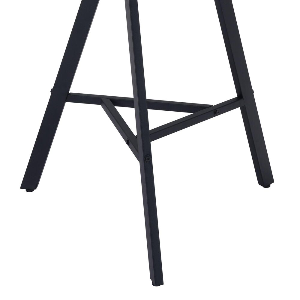 Zuo Modern Metz Bar Table in Grey Marble and Black, , large