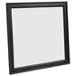 Belle Furnishings Americana Farmhouse Landscape Mirror in Dusty Black, , large