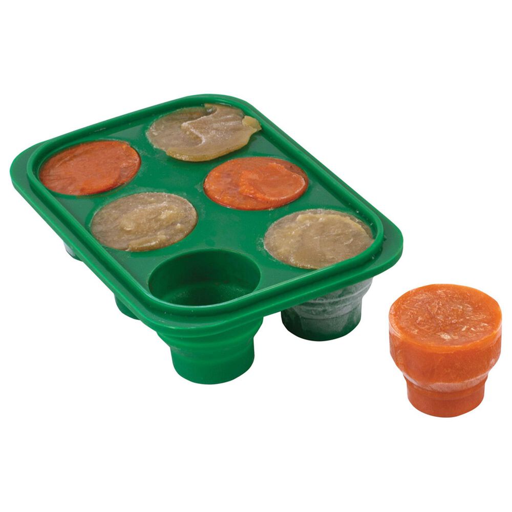 HIC Kitchen Prep-N-Freeze Mini Portion Tray in Emerald Green, , large