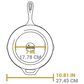 Lodge Chef 2-Piece Skillet Set in Black, , large