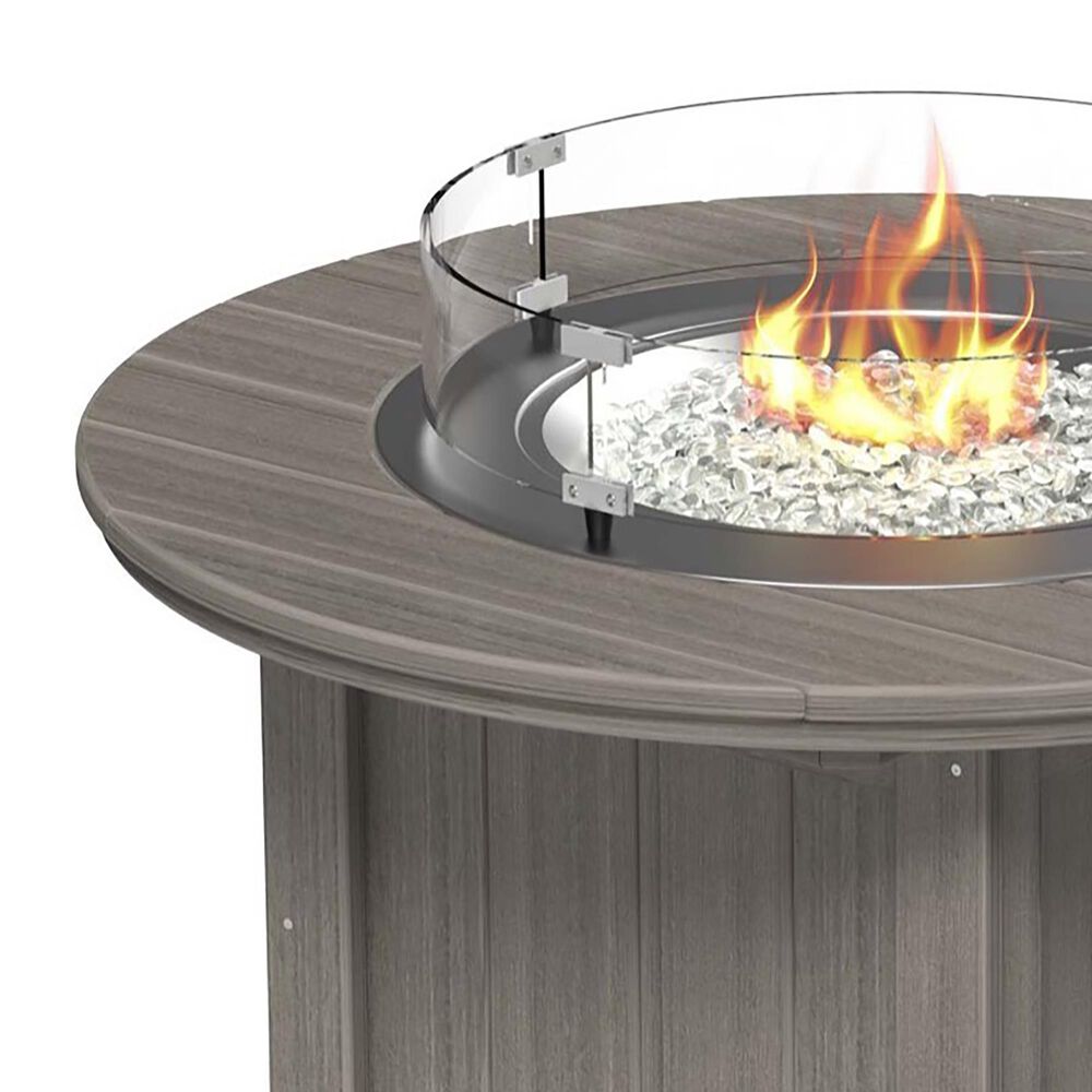 Amish Orchard 46&quot; Round Firepit in Costal Gray, , large