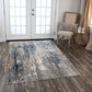 RIZZY Anatolia 5"2" x 7"9" Blue Area Rug, , large