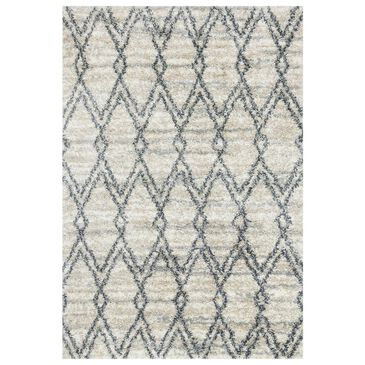 Loloi Quincy QC-04 5"3" x 7"6" Sand and Graphite, , large