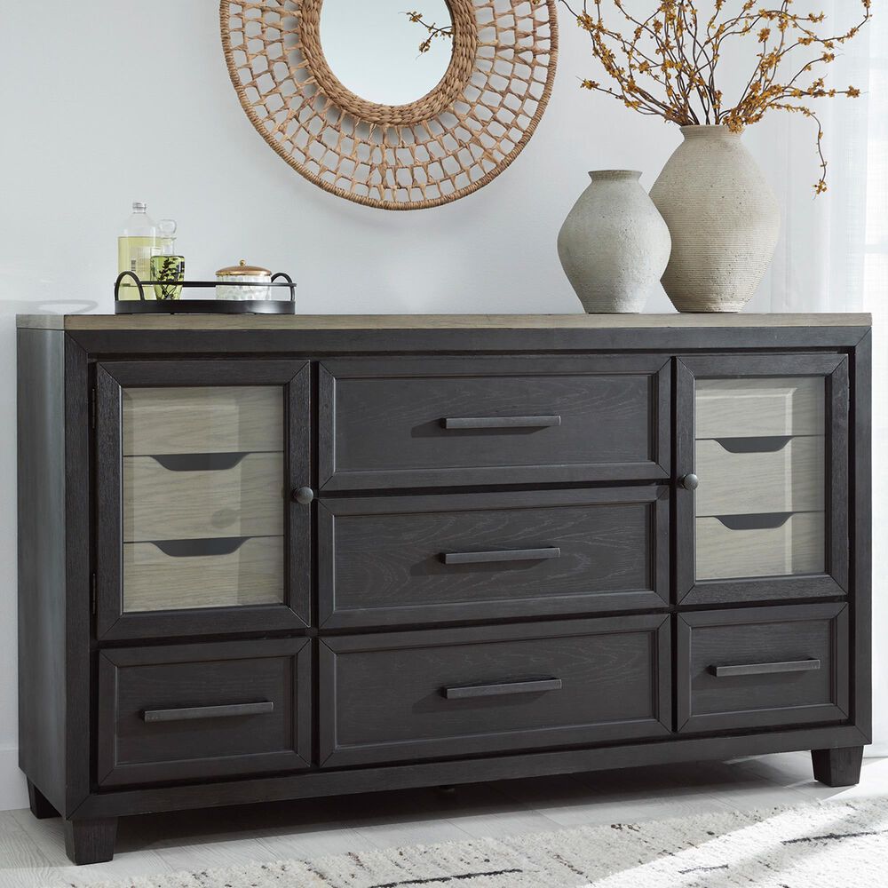 Millenium Foyland 11-Drawer Dresser Only in Black and Brown, , large