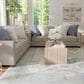Feizy Karina 3"6" x 5"6" Ivory and Gray Area Rug, , large
