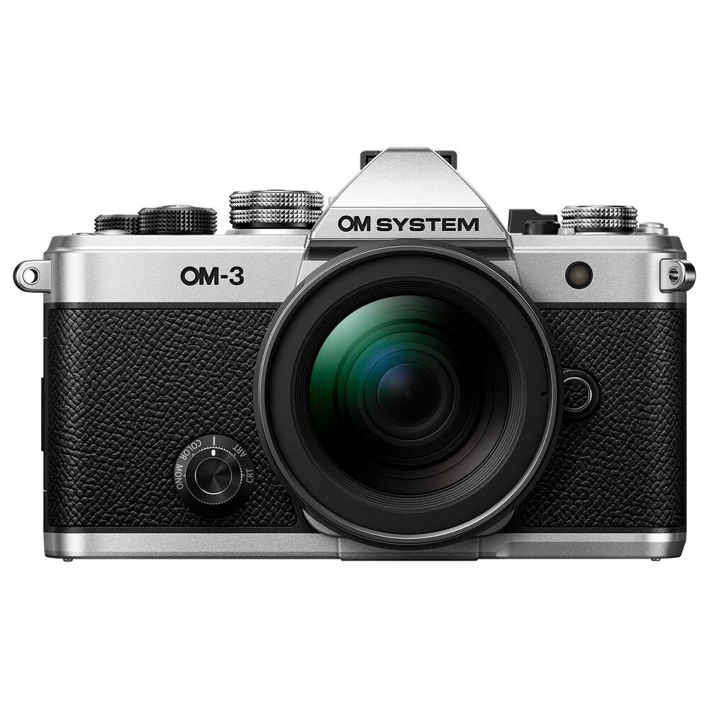OM- System OM-3 Camera Body with M.Zuiko Digital ED 12-45mm f/4 Pro Lens in Black, , large