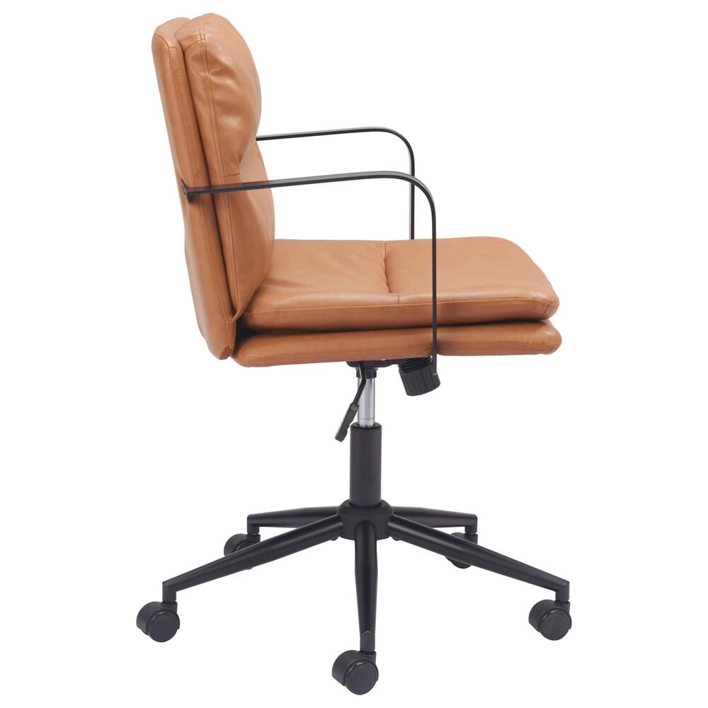 Zuo Modern Birao Office Chair in Black, , large