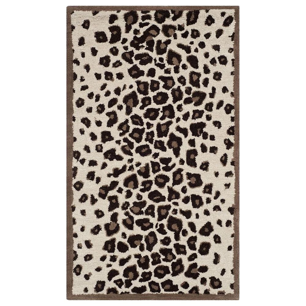 Safavieh Martha Stewart Kalahari 4" x 6" Sequoia Brown Area Rug, , large