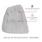 Ion Glow Stone Link Solar Rechargeable Rock Speaker in Gray, , large