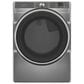 Whirlpool 7.4 cu. ft. Smart Front Load Electric Dryer with Steam in Radiant Silver, , large