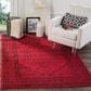 Safavieh Adirondack ADR108F-5 5"1" x 7"6" Red/Black Area Rug, , large