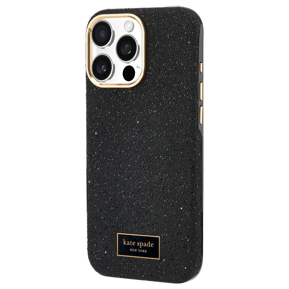 Kate Spade Crystal Pave Magsafe Case for Apple iPhone 16 Pro Max in Nightfall, , large