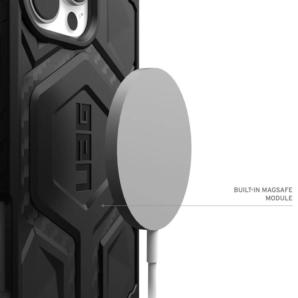 UAG Monarch Pro Series MagSafe Case for Apple iPhone 16 Pro in Carbon Fiber, , large