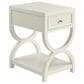 Forma & Co Olivia 1-Drawer Nightstand in French White, , large