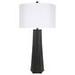 Classy Art Wholesalers Obsidian Glow Table Lamp in Matte Black, , large