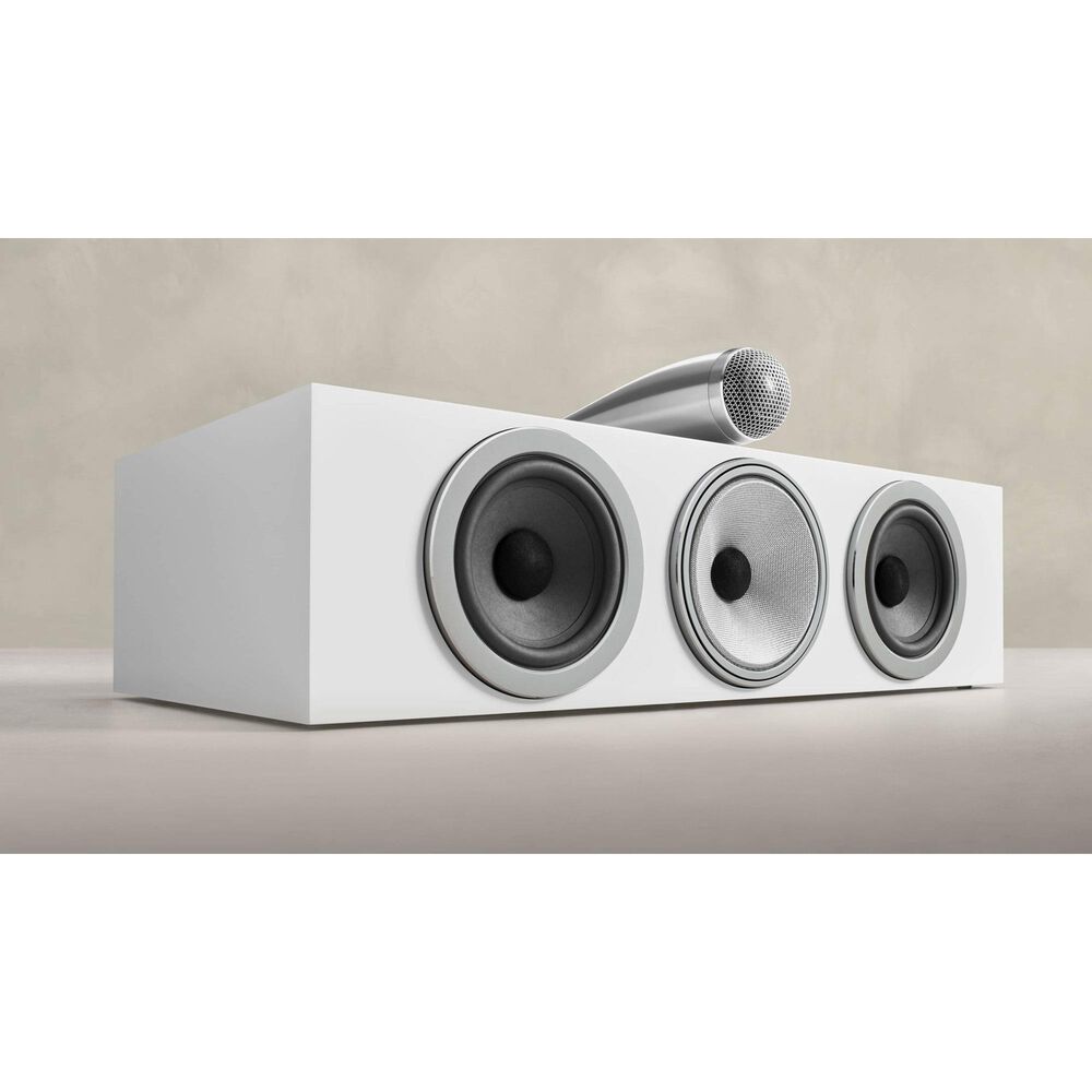 Bowers and Wilkins 700 Series 3-Way Center Channel Speaker in Satin White, , large