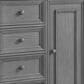 Oxford Baby Weston 4 Drawer 4 Shelf 1 Door Chifferobe in Dusk Gray, , large