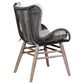 Hearth and Haven Mateo Outdoor Patio Dining Chair in Gray, , large