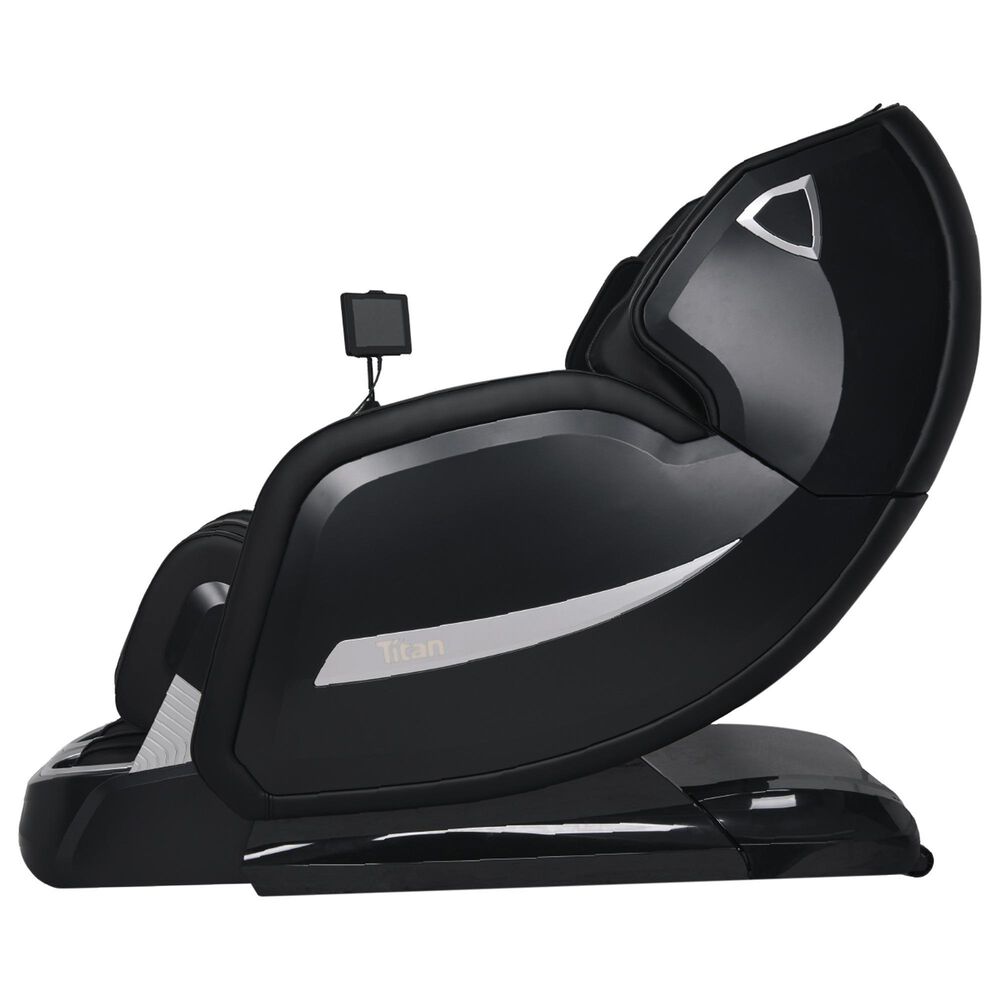 Osaki Advent 4D Power Zero Gravity Massage Chair with Spinning Calf Rollers in Black, , large