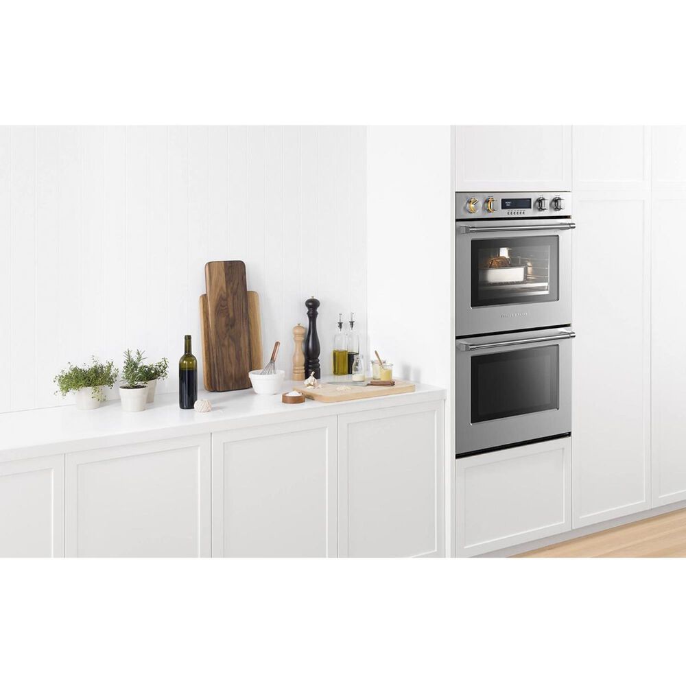 Fisher and Paykel 30" Electric Double Wall Oven in Stainless Steel