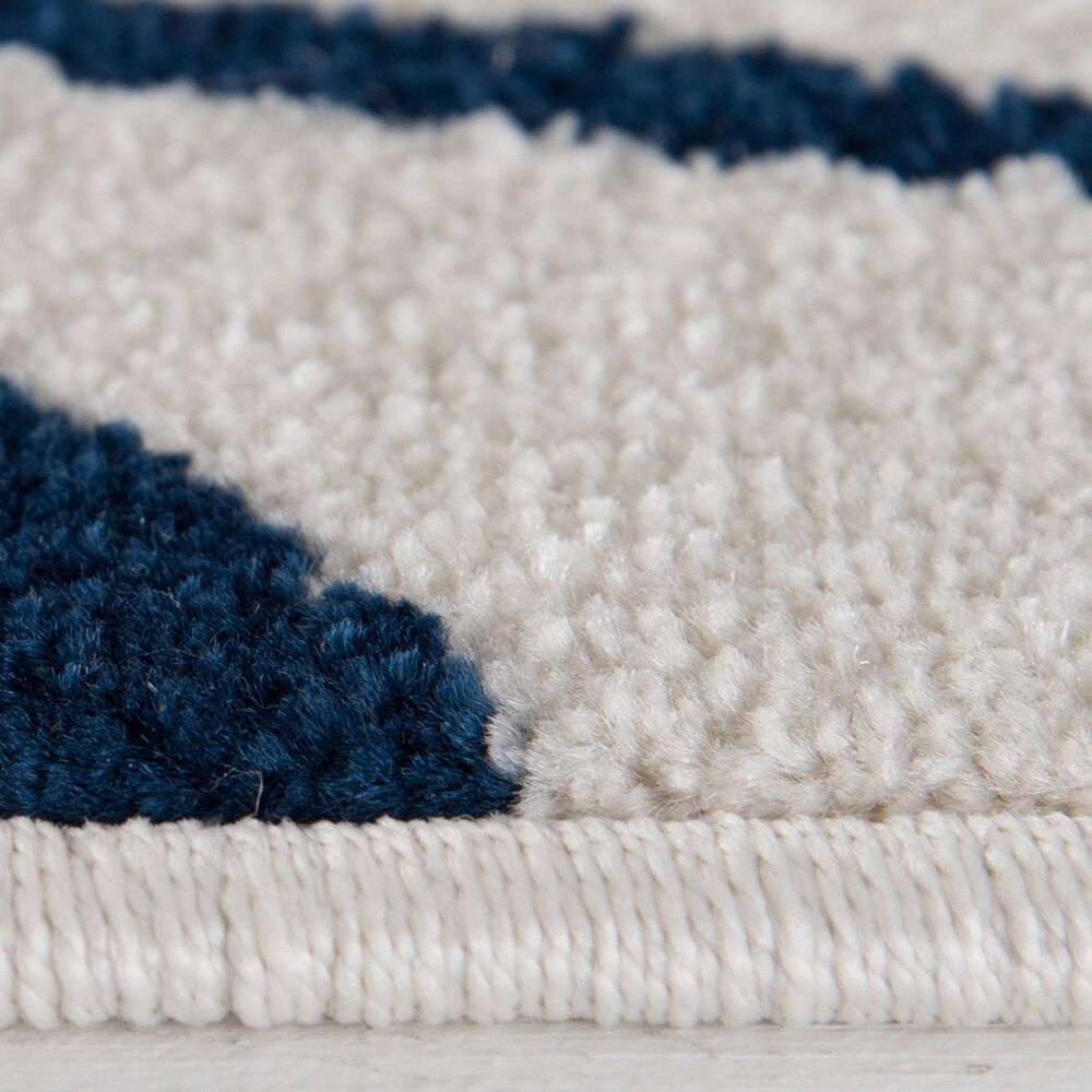 Central Oriental Terrace Tropic Blythew 8&#39;8&quot; x 11&#39;10&quot; Cloud and Metal Area Rug, , large