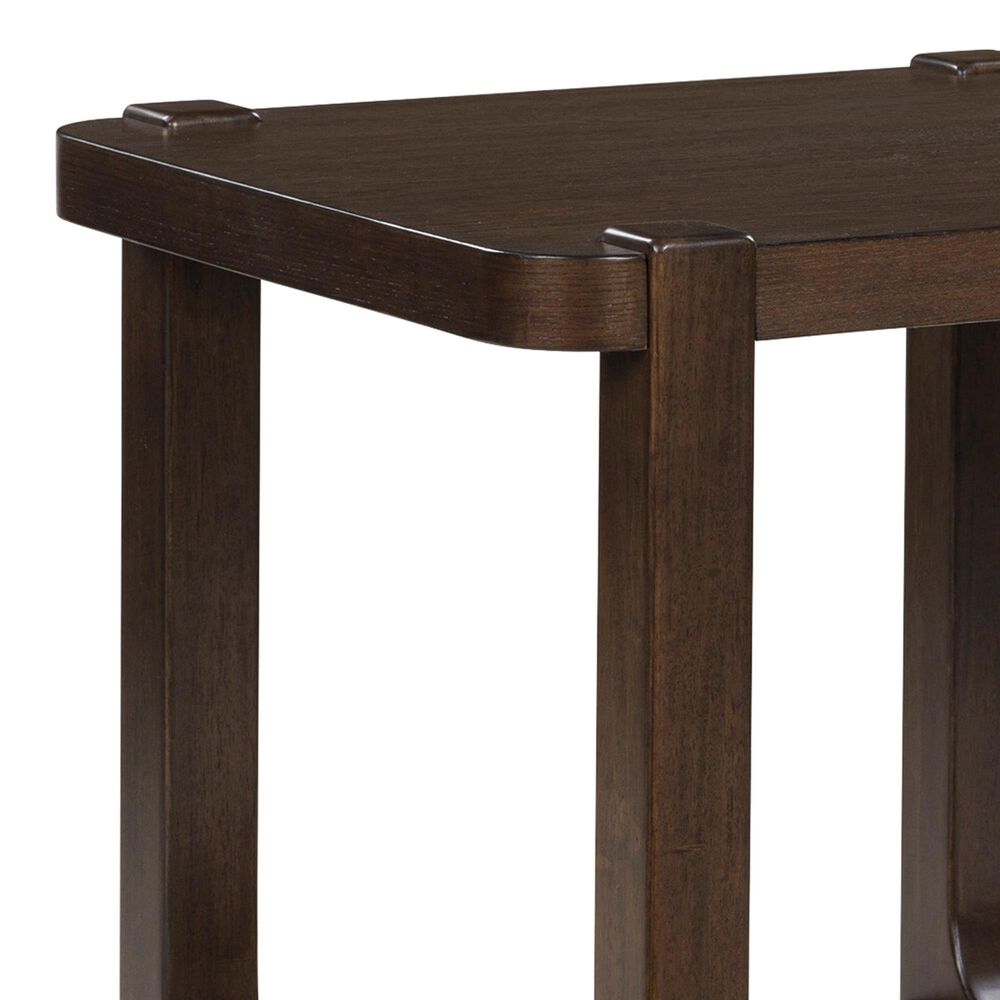 Ashley Breckington End Table in Dark Brown, , large