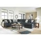 Ashley Midnight-Madness 4-Piece Right Facing Sectional with Chaise in Gunmetal, , large