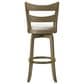 Armen Living Blair 26" Swivel Counter Height Stool in Putty Brown, , large
