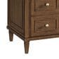 James Martin Vanities Lorelai 36" Single Vanity in Mid-Century Walnut with 3 cm Charcoal Soapstone Quartz Top, , large
