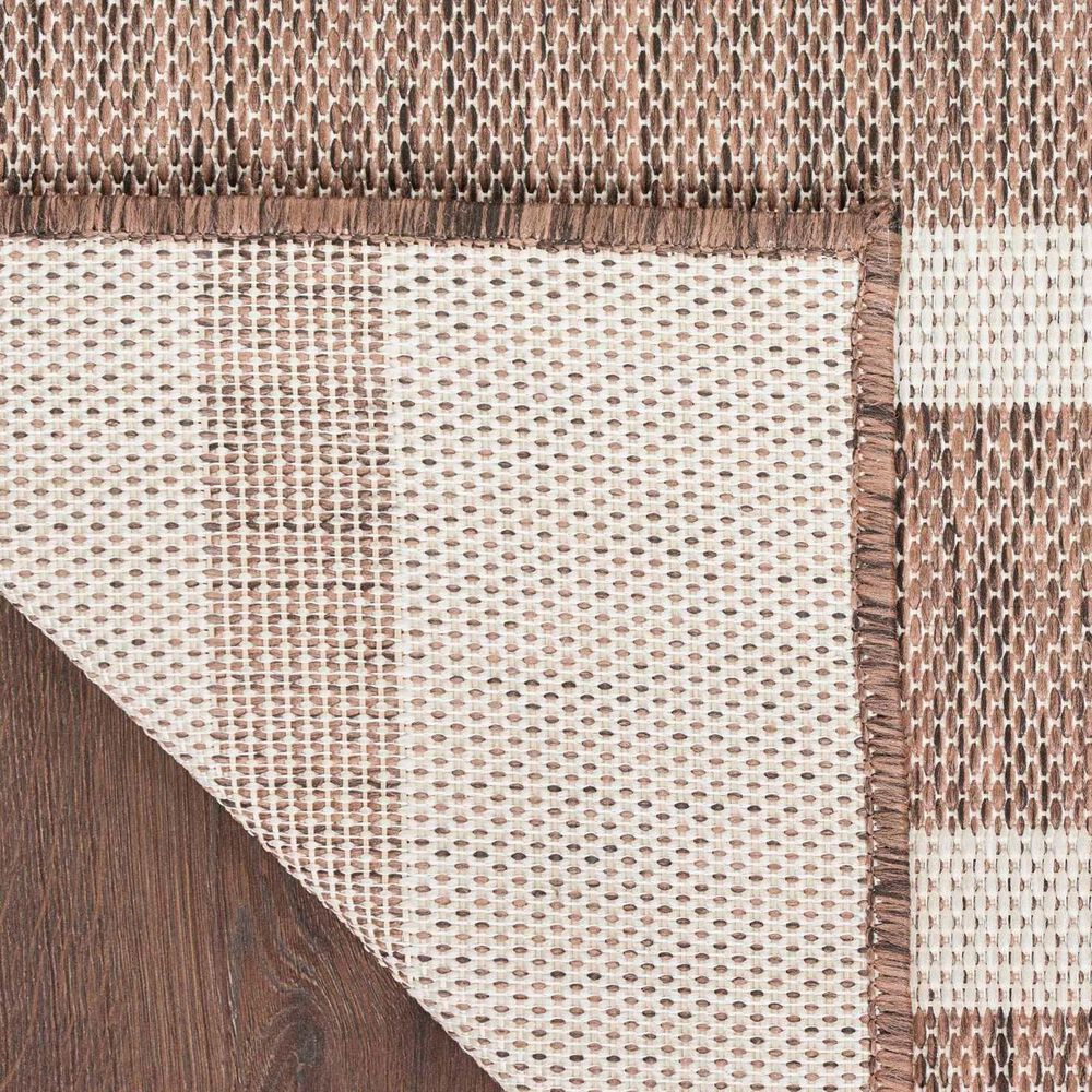 Nourison Positano POS03 Natural and Ivory 6&#39; x 9&#39; Indoor/Outdoor Area Rug, , large