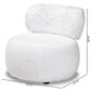 Baxton Studio Tayla Accent Chair in White, , large