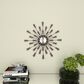 Maple and Jade Wall Clock in Silver and Black, , large