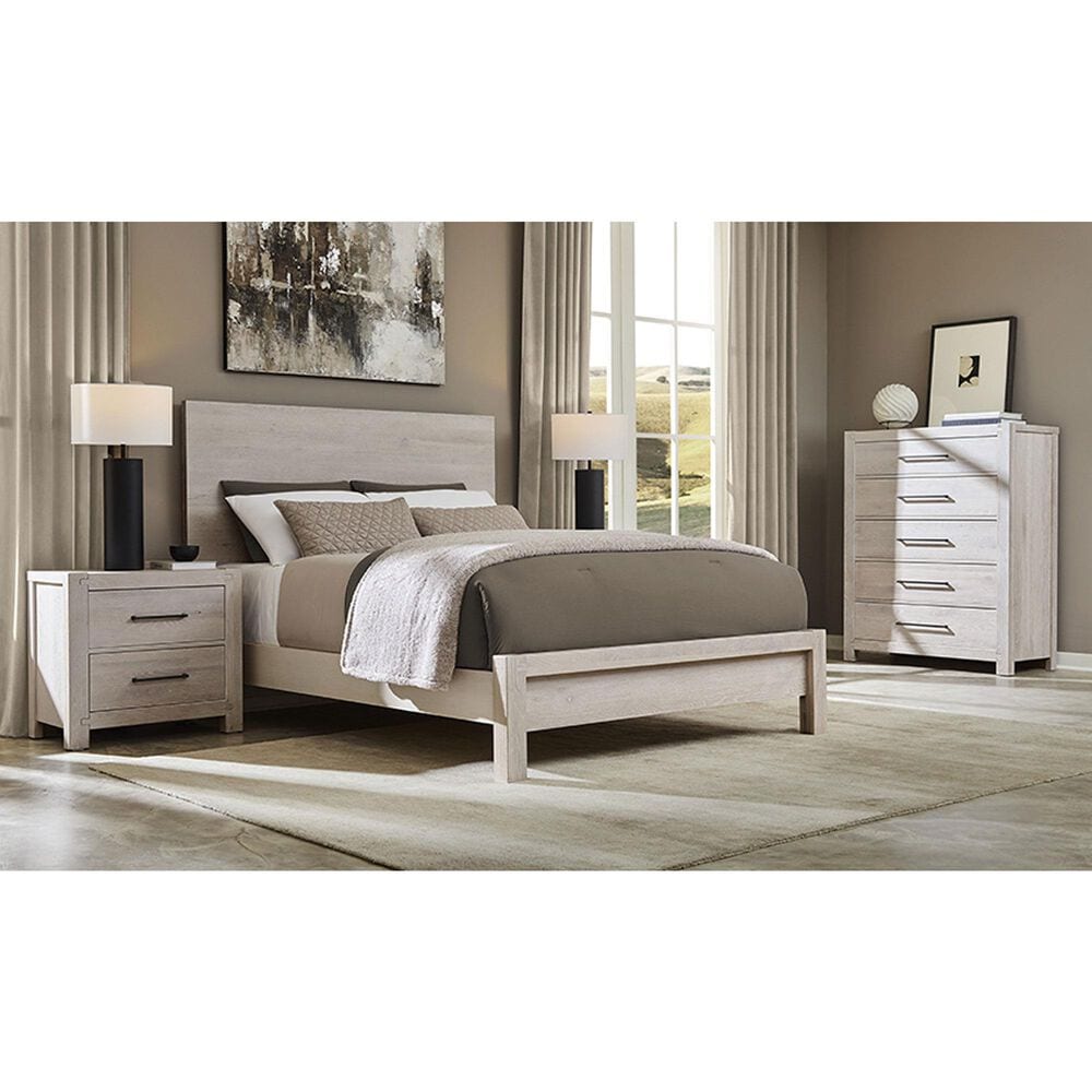 Viceray Collections Joinery 5-Drawer Chest in Washed White Oak, , large