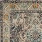 Safavieh Monaco MNC243G-5SQ 5" x 5"  Grey/Light Blue Square Rug, , large