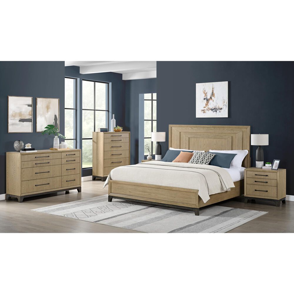 Emerald Home Furnishings Sutton Place 3-Drawer Nightstand in Caramel and Cocoa, , large
